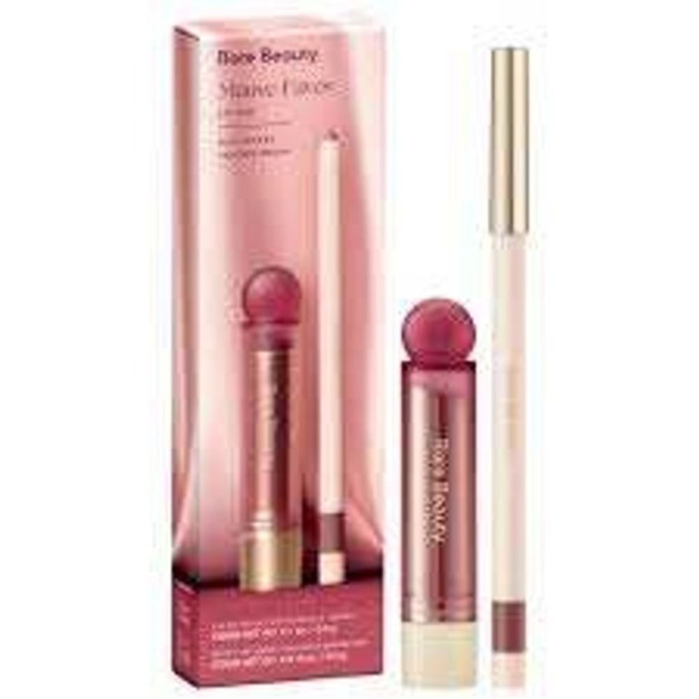 MSRP $29 Rare Beauty Mauve Faves Lip Duo Holiday 2026 **NIB, Full Size